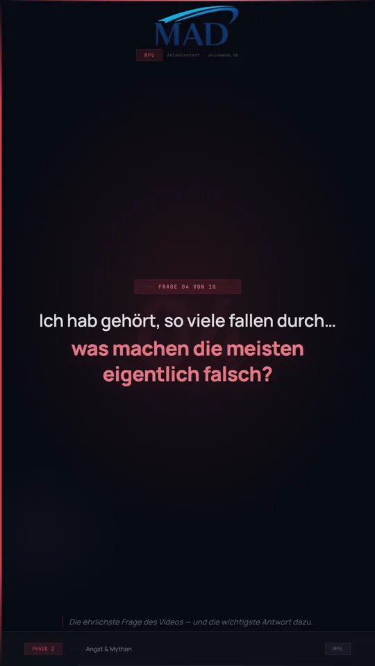 Ich hab gehört, so viele fallen durch – was machen die meisten eigentlich falsch?
